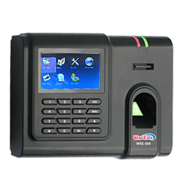 MÁY CHẤM CÔNG VÂN TAY VÀ THẺ CẢM ỨNG WISE EYE WSE-808