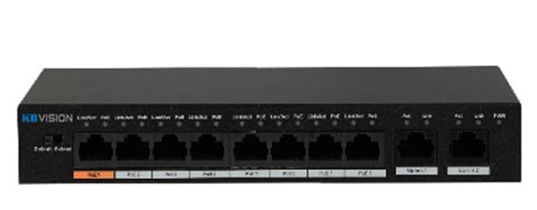 8-port 10/100Mbps PoE Switch KBVISION KX-ASW08-P2