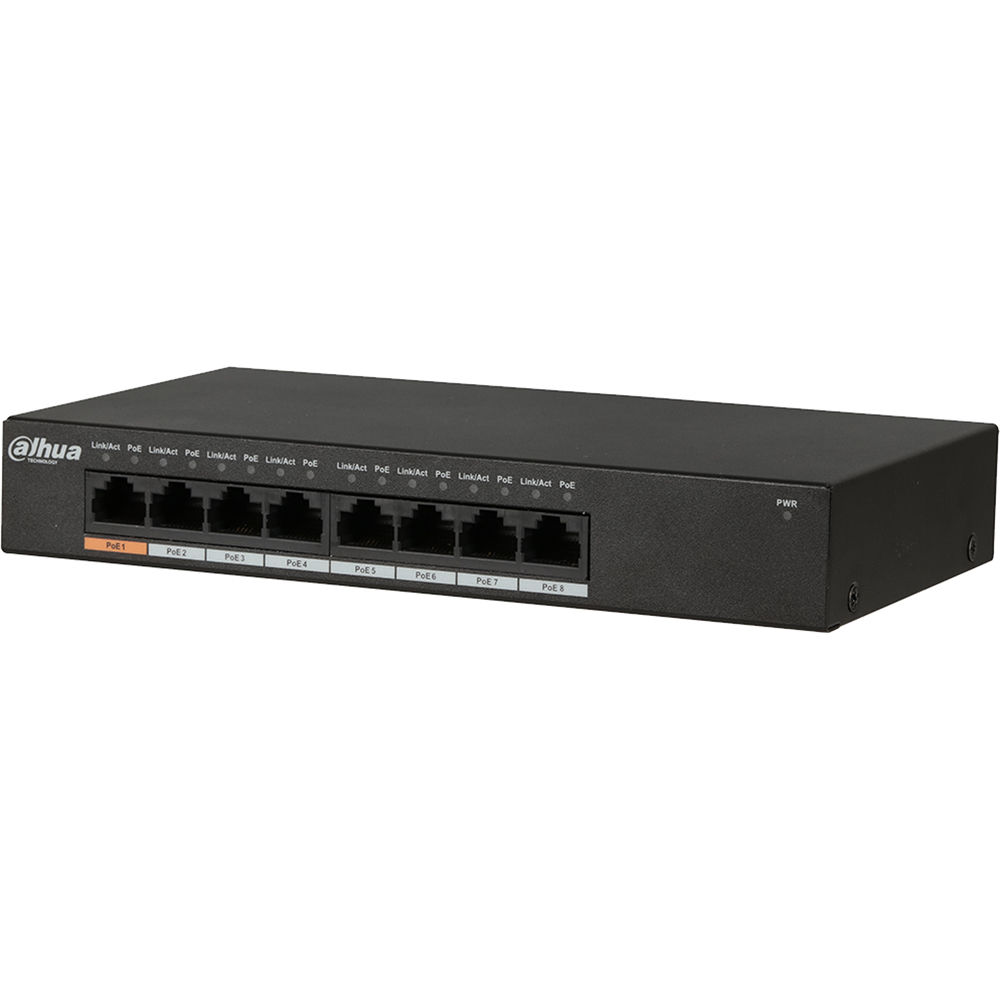 Switch DAHUA DH-PFS3008-8GT 8-port 10/100/1000Mbps