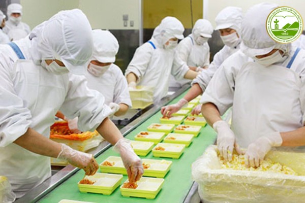 Thông báo tuyển đơn hàng Chế biến thực phẩm