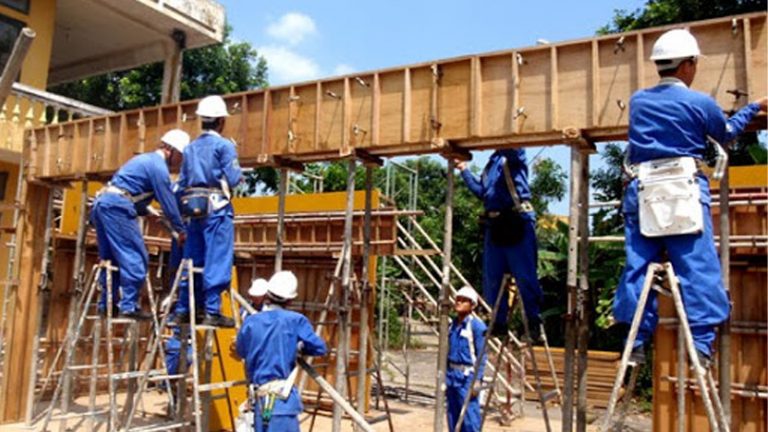 Thông báo tuyển đơn hàng Xây dựng