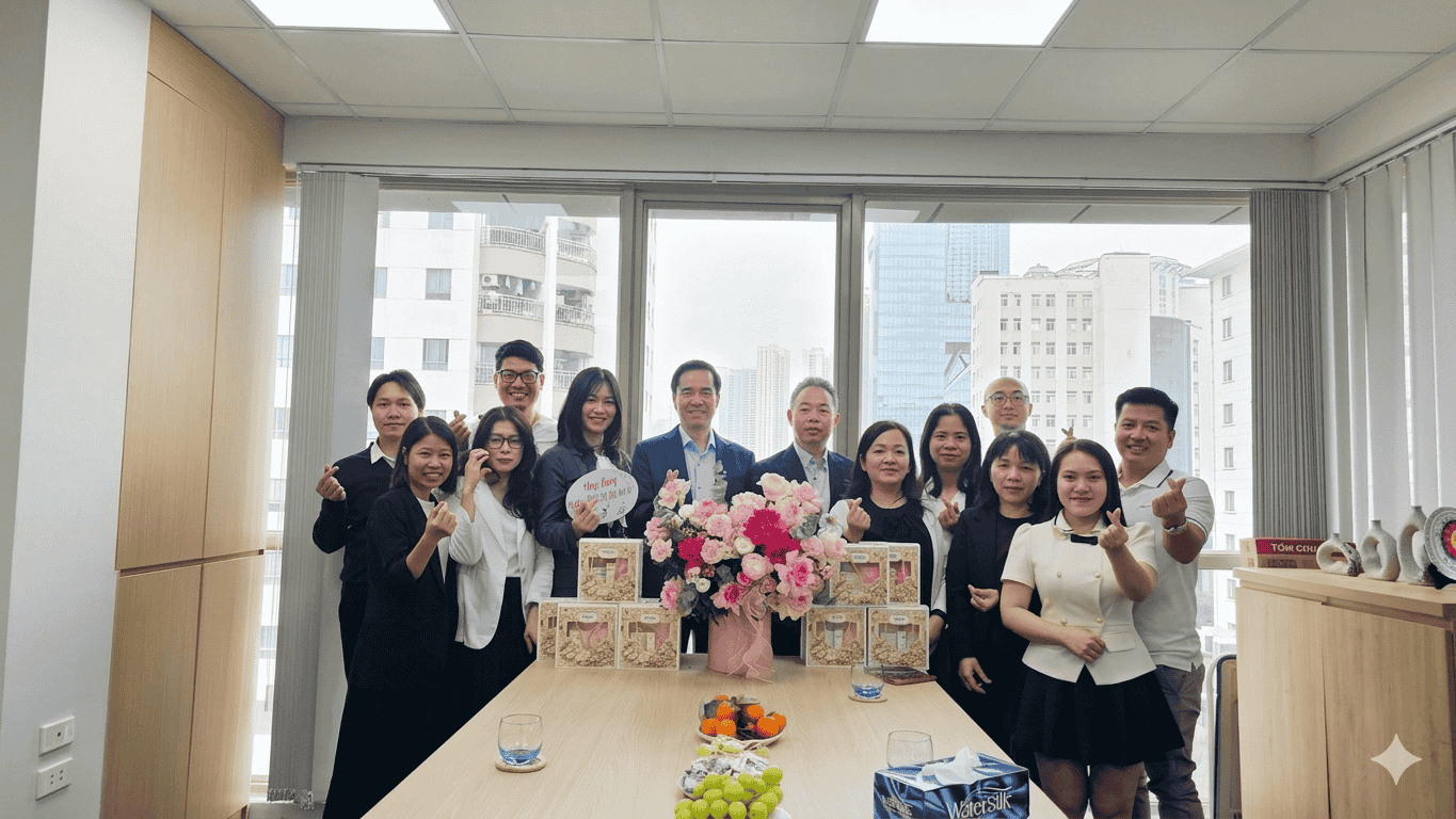 CÔNG TY TALOMA TỔ CHỨC TIỆC NHẸ CHÀO MỪNG NGÀY QUỐC TẾ PHỤ NỮ 08/03