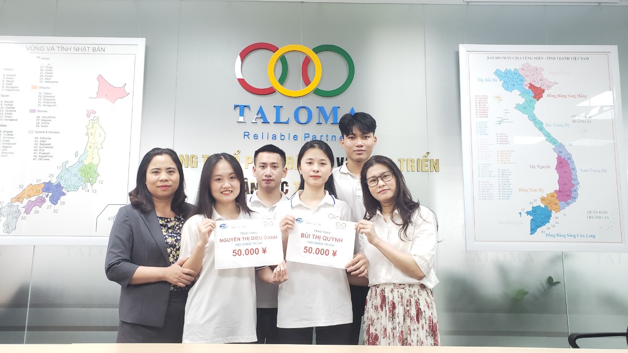 TALOMA Trao học bổng cho Du học sinh có thành tích học tập tốt