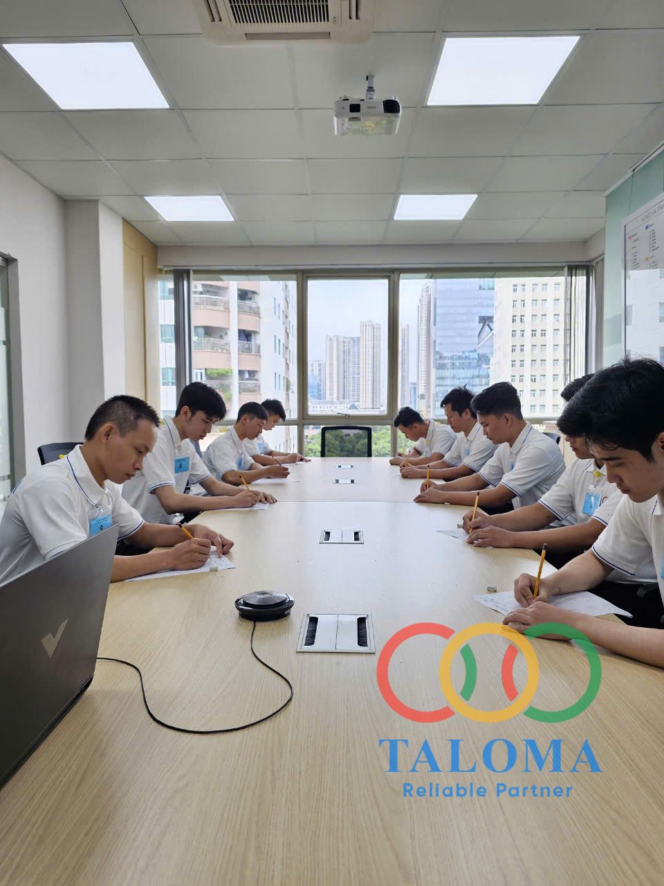 Tổ chức test IQ lao động tham gia Đơn Hàng Cơ khí ngày 26/08/2024