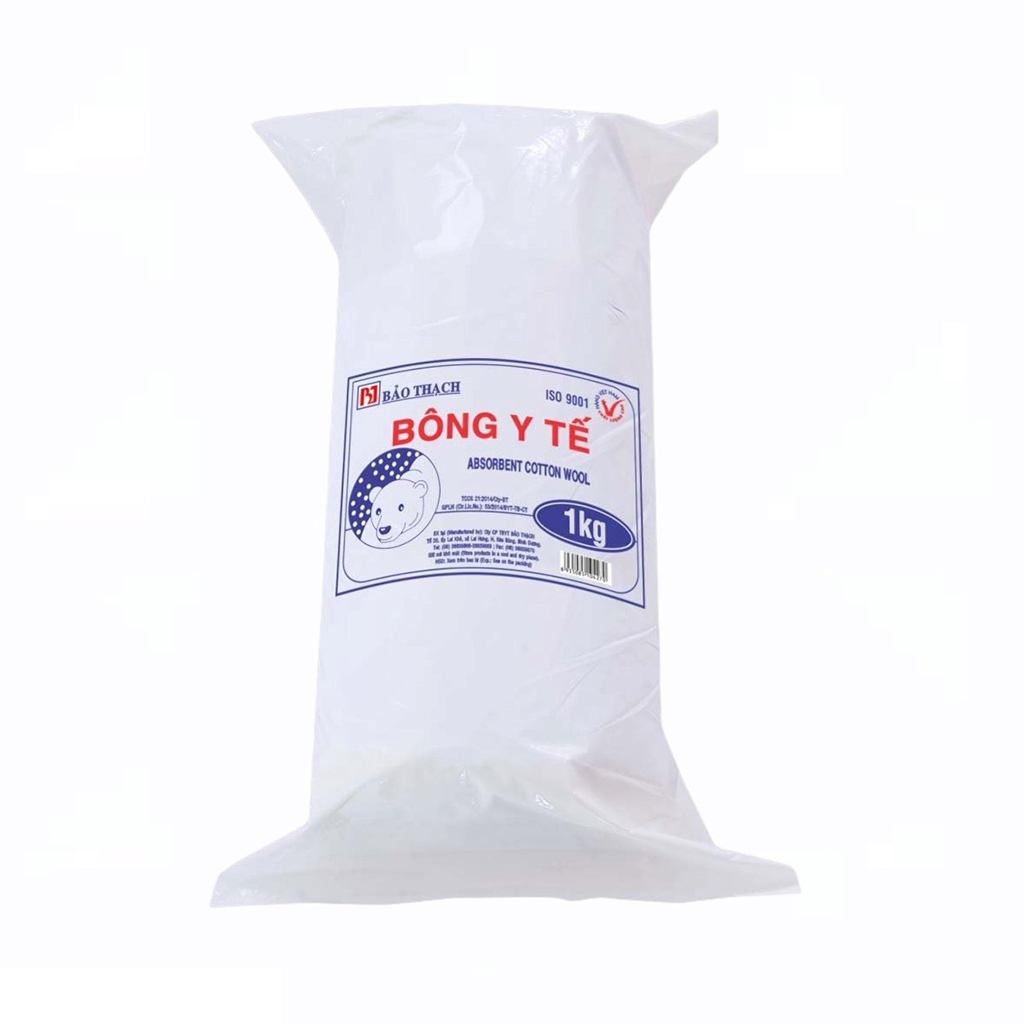 Gòn Cuộn Y Tế Thấm Nước Bảo Thạch 1Kg