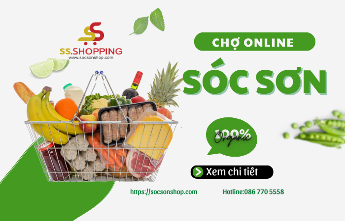 Chợ online Sóc Sơn– giải pháp mua sắm mới