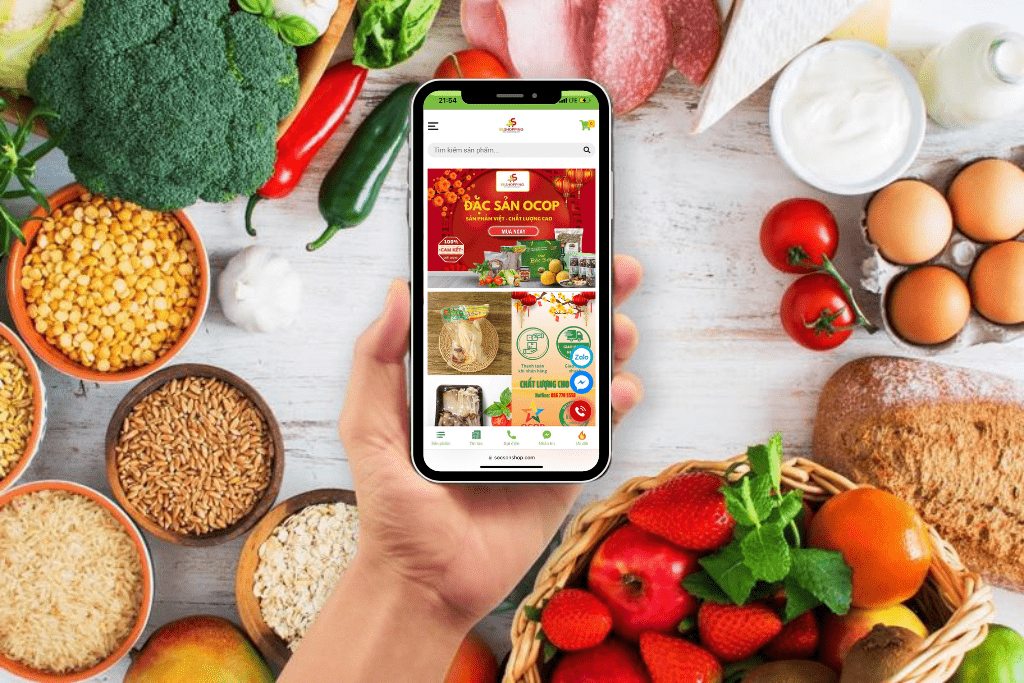 Chợ mua bán online thực phẩm sạch tại Sóc Sơn: Trải nghiệm mua sắm an toàn và tiện lợi