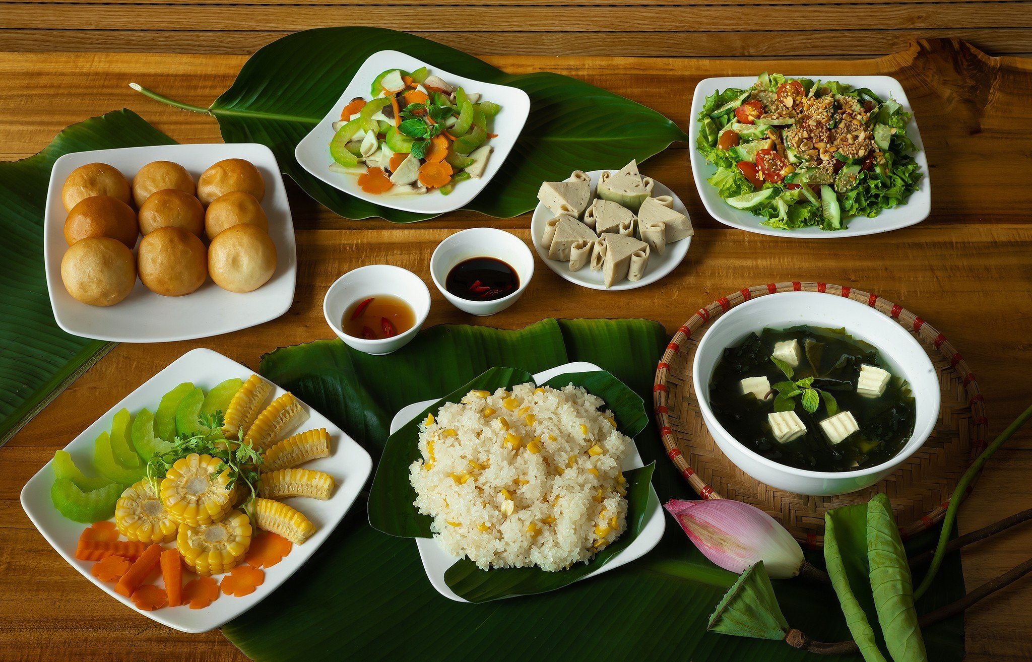 Đồ ăn chay Sóc Sơn – Món ăn thuần chay ngon, lạ miệng, độc đáo ở Sóc Sơn