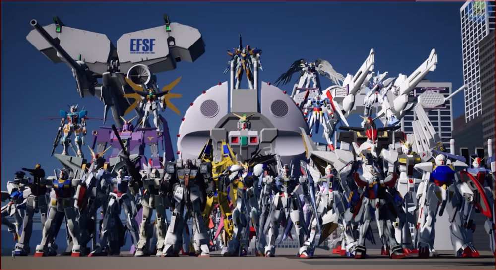 Evolution of Gundam : Size Comparison