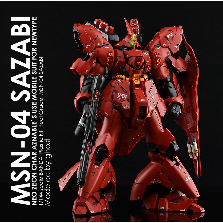 Sazabri Sticker Decal nước SAZABI custom các loại MG RG HG SD