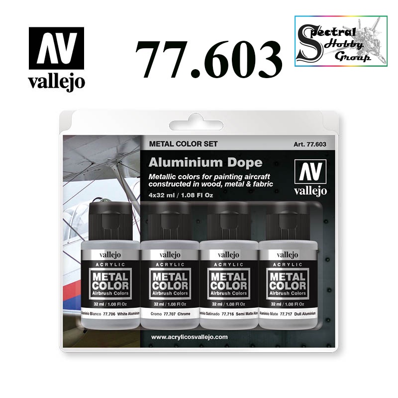 Vallejo Metal Color: Aluminium (77.701 Vallejo Metal Color: Aluminium (77.701