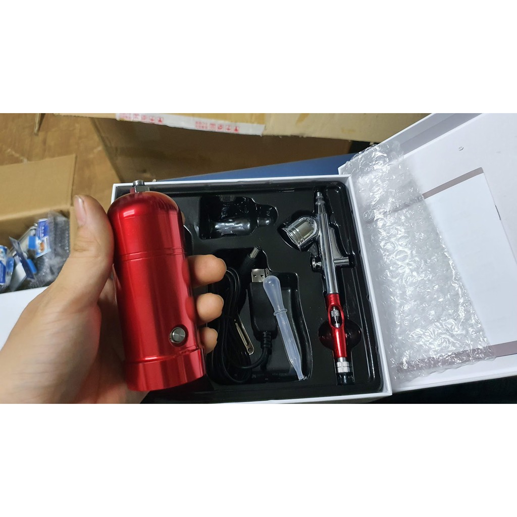 Máy nén khí máy sơn mô hình Airbrush hobby MS-020 | Royalmax mini ...