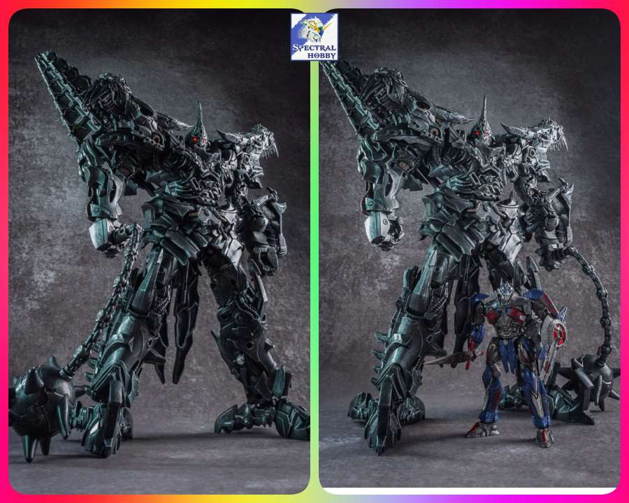 Mô hình Transformer Weijiang Alloy Version SS Grimlock Steel Tyrannosaurus Rex Dinosaur M06
