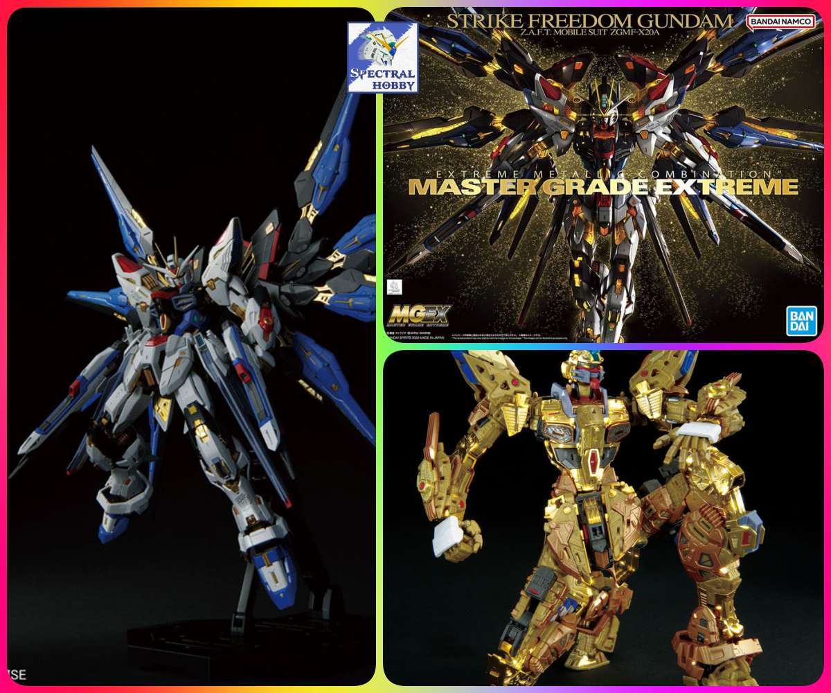 M H nh L p R p MGEX 1 100 Strike Freedom Gundam Bandai m-h-nh-l-p-r-p-mgex-1-100-strike-freedom-gundam-bandai