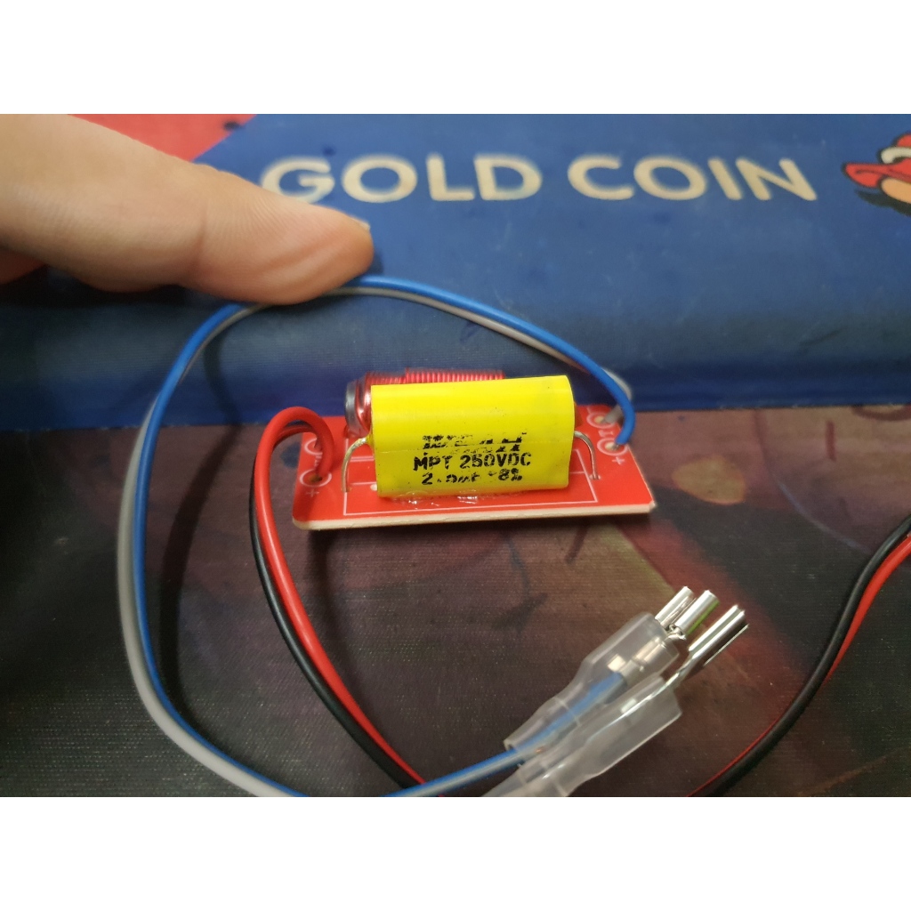 Mạch phân tần loa treble Chống cháy Tụ phân tần loa 40w Pure ...