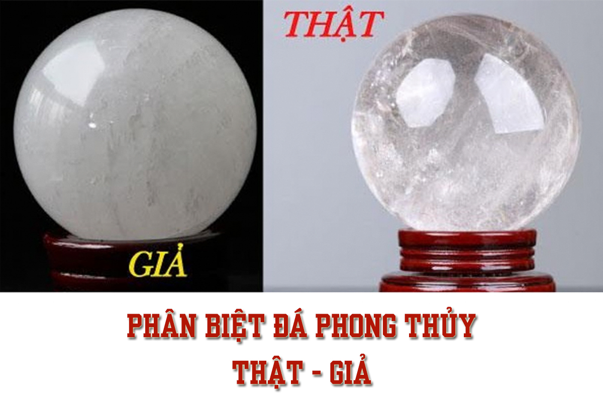 Mẹo phân biệt ĐÁ PHONG THỦY THẬT - GIẢ ???