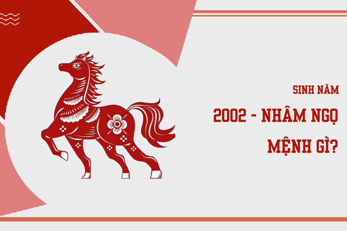 Sinh năm 2002 mệnh gì ? hợp màu nào ?