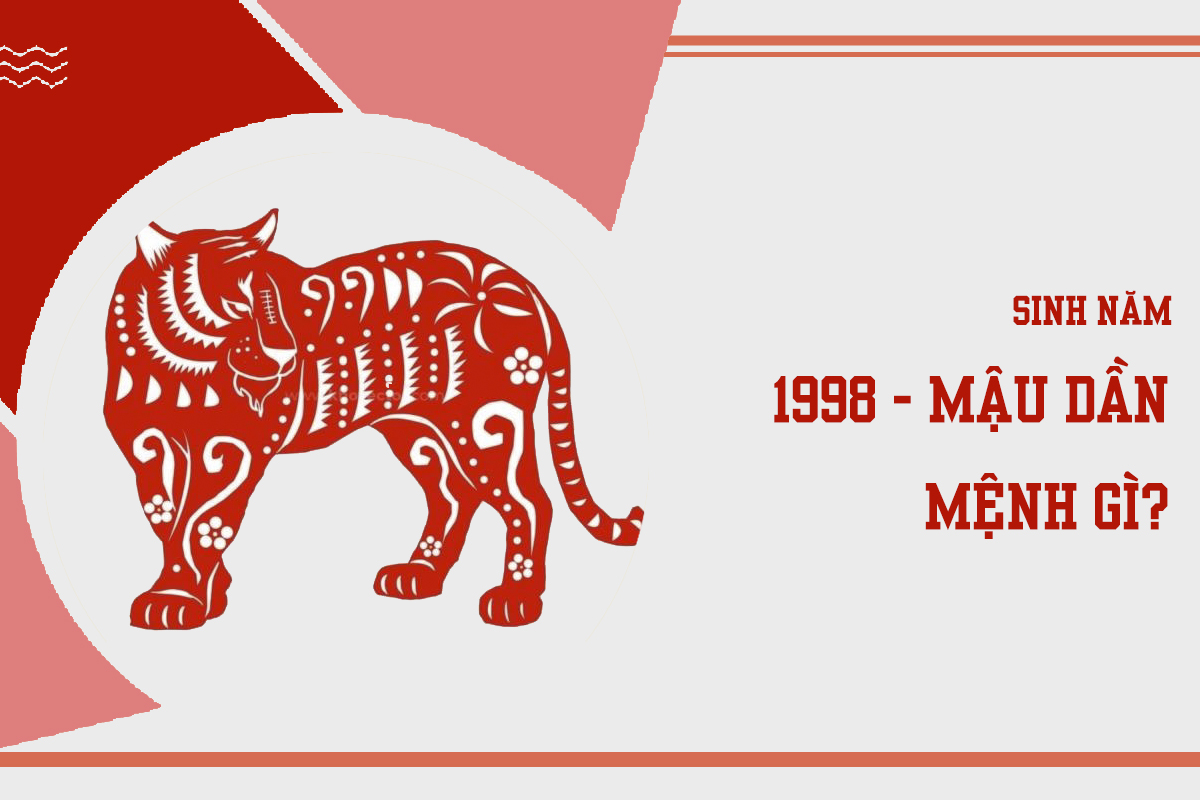 Sinh năm 1998 mệnh gì ? hợp màu nào ?