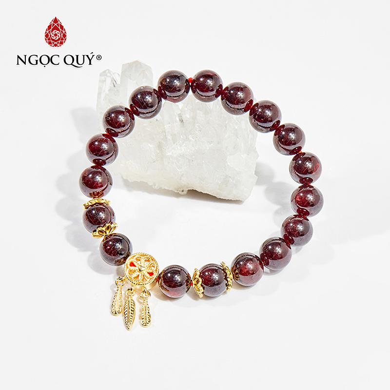 vòng tay đá garnet