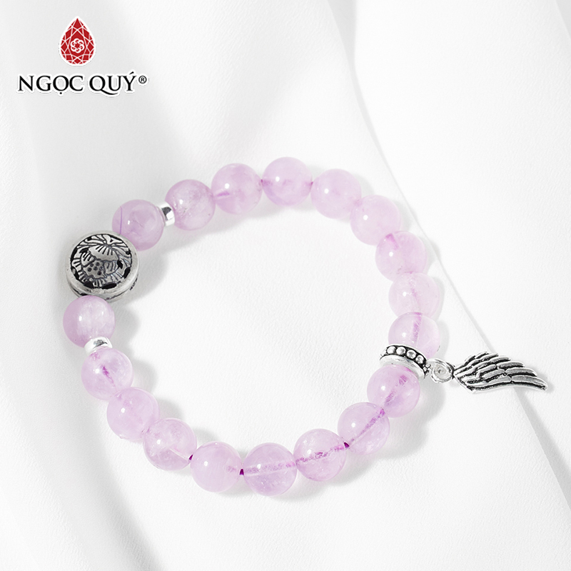 vòng tay đá thạch anh tím