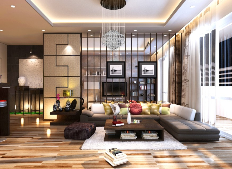 Mọi thứ trong căn phòng được sử dụng