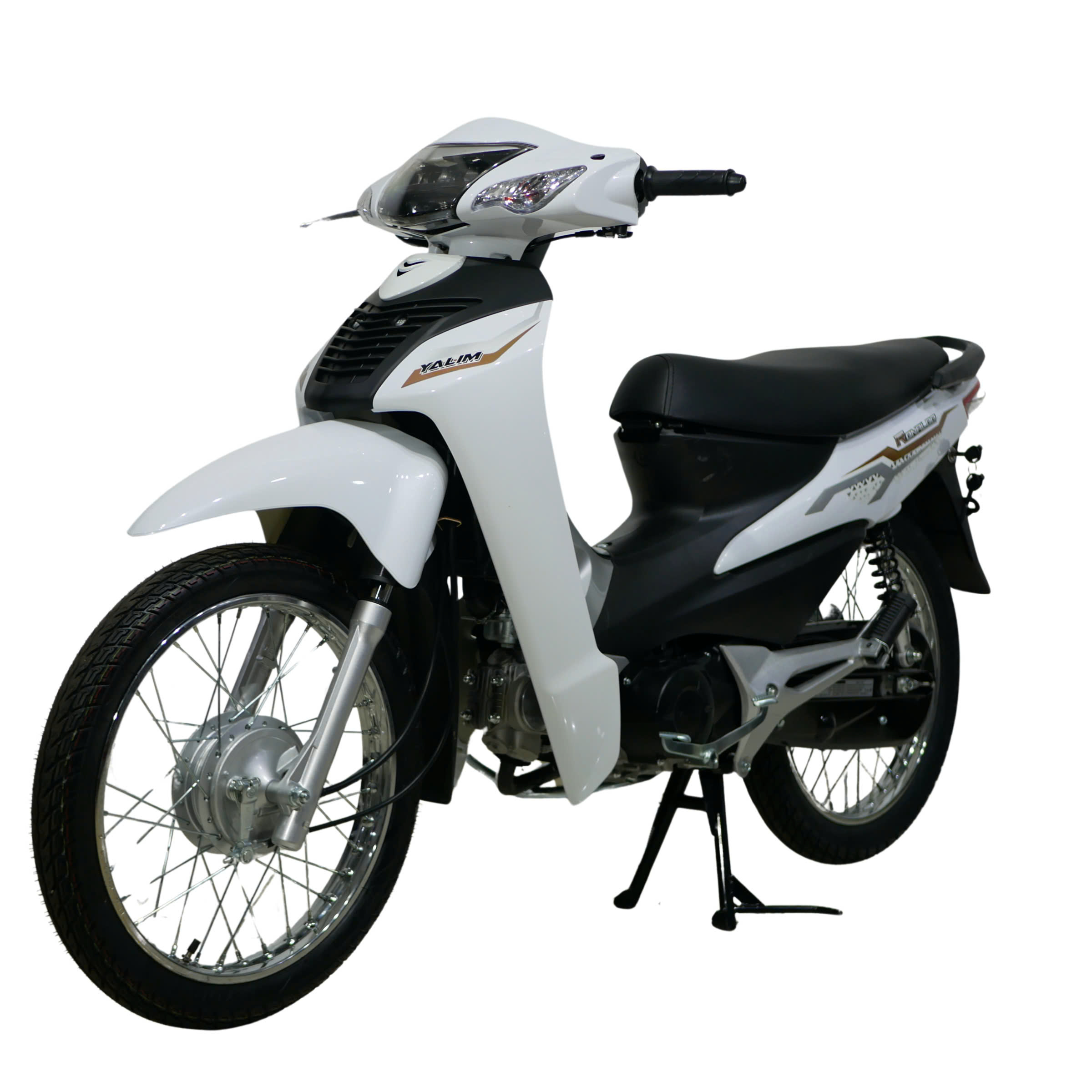 Xe wave HD Yalim Ronaldo 50cc đèn Ziphat mặt nạ độ