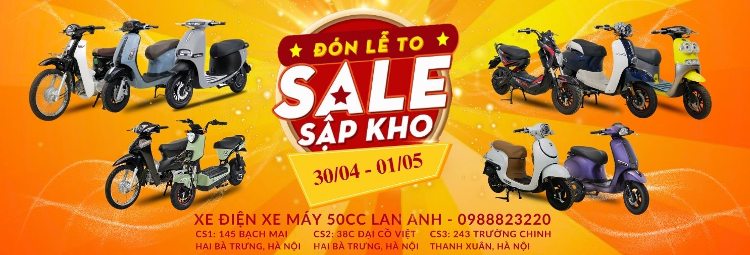 XE MÁY 50CC- XE ĐIỆN