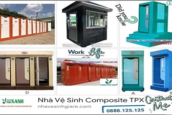 Sản phẩm nhà vệ sinh di động TPX