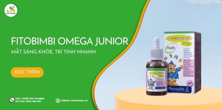Fitobimbi Omega Junior - mắt sáng khỏe, trí tinh nhanh