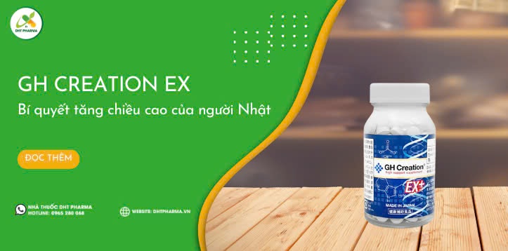 GH Creation EX: Bí quyết tăng chiều cao của người Nhật