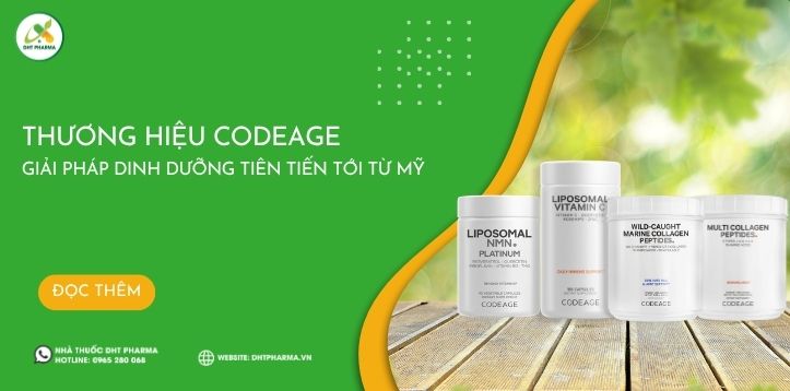 Codeage - Giải pháp dinh dưỡng tiên tiến tới từ Mỹ