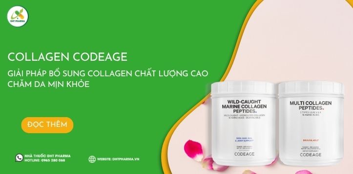 Collagen Codeage - Giải pháp bổ sung Collagen chất lượng cao chăm da mịn khỏe