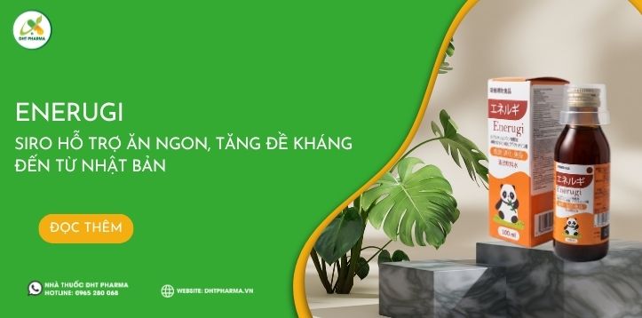 Enerugi - Siro hỗ trợ ăn ngon, tăng đề kháng đến từ Nhật Bản
