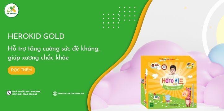 Herokid Gold: Tuyệt chiêu giúp mẹ chăm con khỏe mạnh