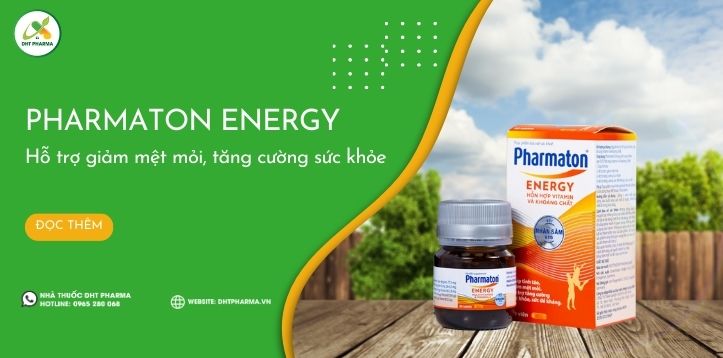 Pharmaton Energy: Bổ sung dưỡng chất tăng cường sức khỏe