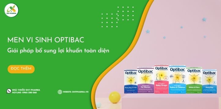 Optibac - Giải pháp chăm sóc sức khỏe từ lợi khuẩn cho cả nhà