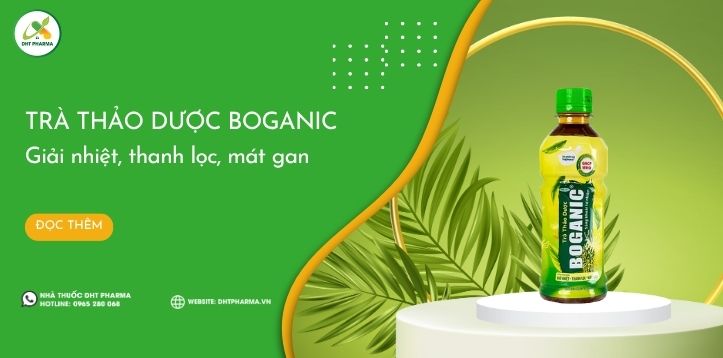 Trà thảo dược Boganic: Giải nhiệt, thanh lọc, mát gan