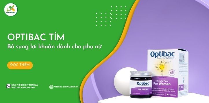 Optibac tím - Giải pháp bổ sung lợi khuẩn cho phái nữ