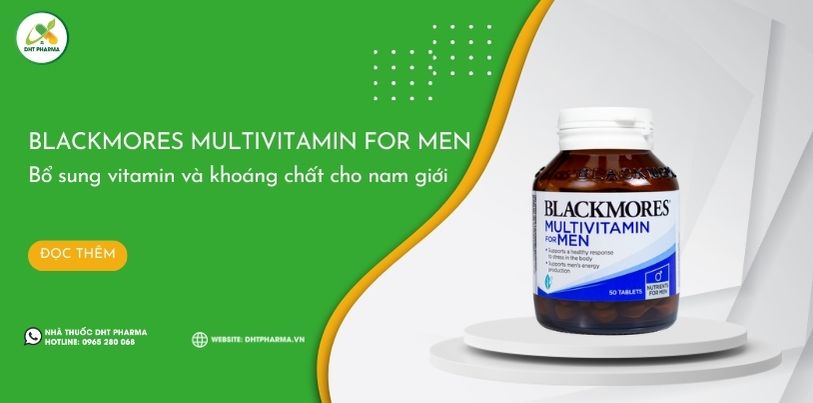Blackmores Multivitamin For Men: Bổ sung vitamin và khoáng chất cho nam