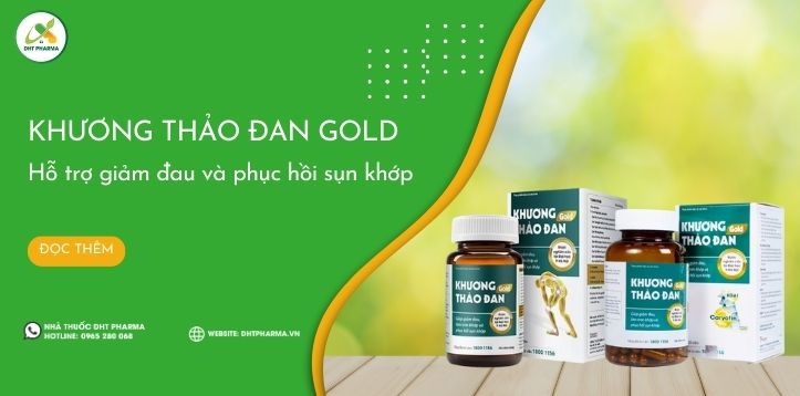 Khương Thảo Đan Gold: Giải pháp hỗ trợ điều trị vấn đề xương khớp