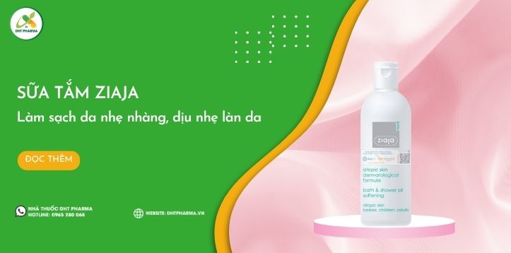 Sữa tắm Ziaja: Dầu tắm giúp mềm mịn da, an toàn, lành tính