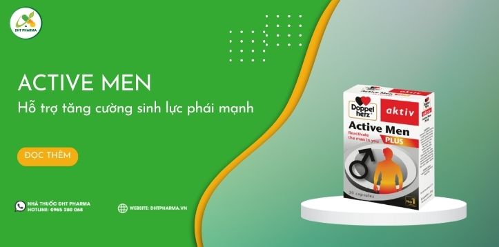 Active Men Aktiv: Bật mí sản phẩm tăng cường sức khỏe sinh lý nam