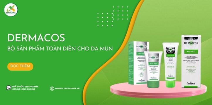 Dermacos: Giải pháp chăm sóc làn da bị mụn trứng cá