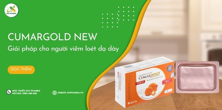 CumarGold New: Thương hiệu 10 năm chăm sóc cho người bị dạ dày