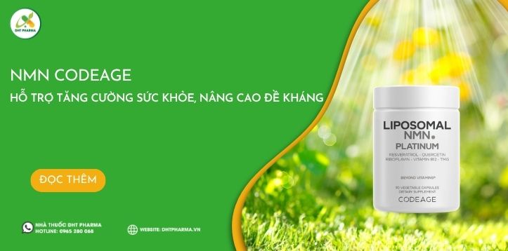 NMN Codeage hỗ trợ tăng cường sức khỏe, nâng cao đề kháng