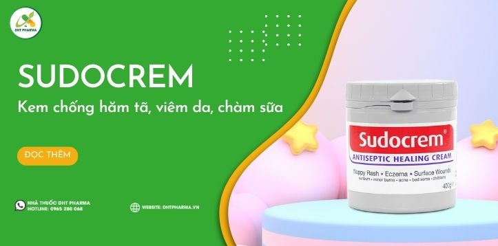 Sudocrem - kem chống và trị hăm cho trẻ