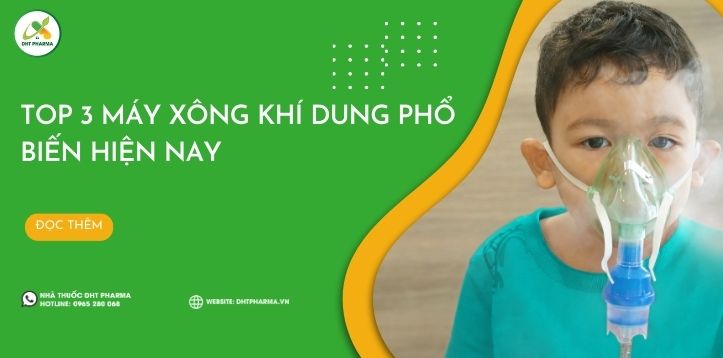 Khám phá top 3 máy xông khí dung phổ biến hiện nay