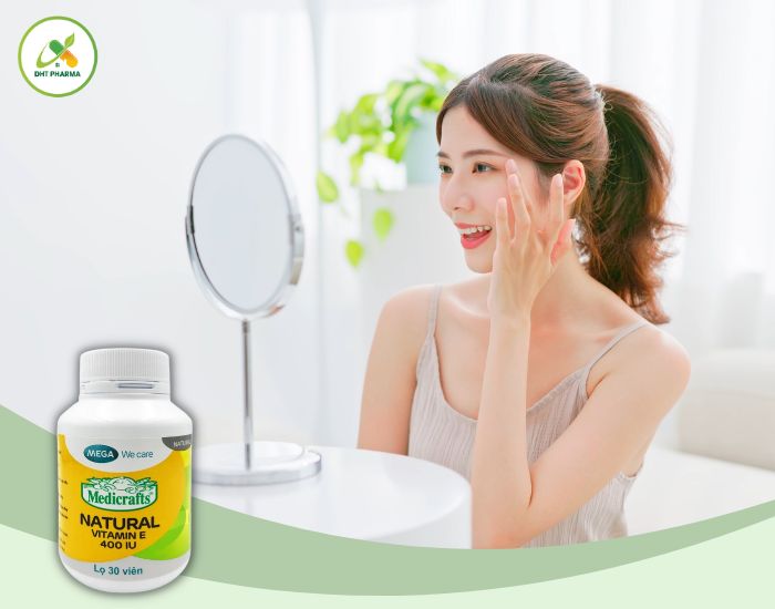Natural Vitamin E 400IU Mega