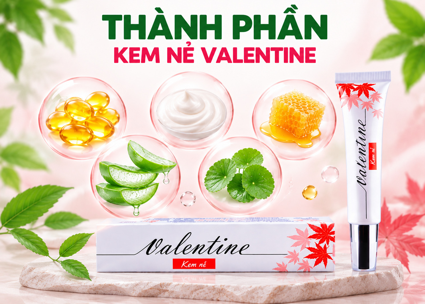 Kem nẻ Valentine