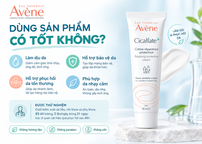 Kem dưỡng Avene Cicalfate